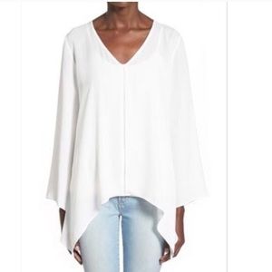 SOPRANO Shark Bite Hem Crochet Insert long sleeve